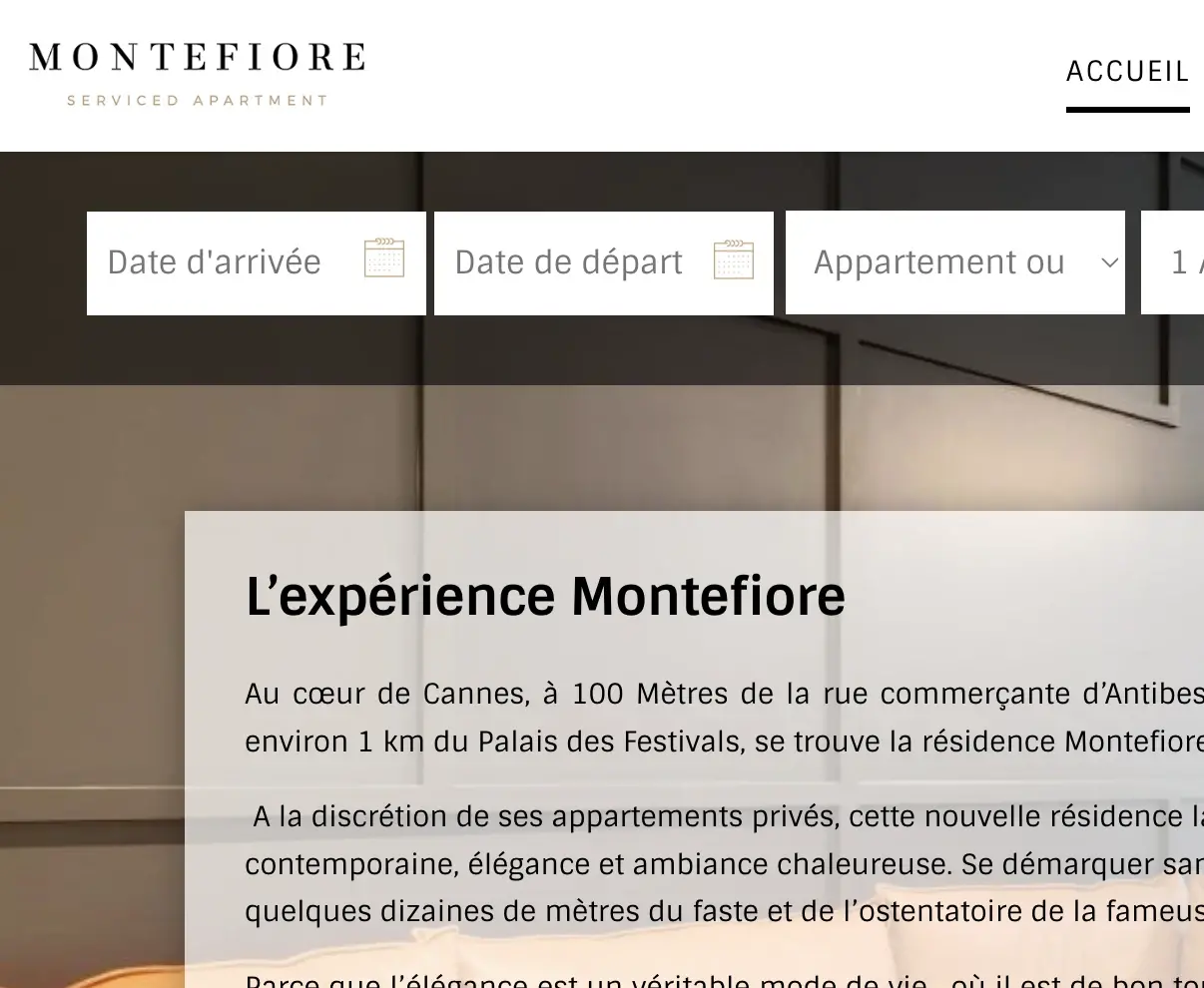Capture du projet Montefiore Apartments